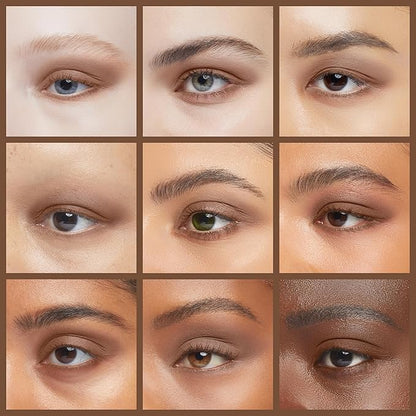 Erinde Single Brown Matte Eyeshadow Palette, High Pigment, High Pigment, Long Lasting, Intense Color, Neutral Nudes Eye Shadow Powder Palette