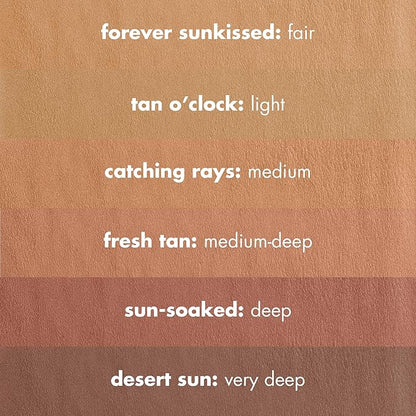 e.l.f. Primer-Infused Bronzer, Long-Lasting, Lightweight & Buildable Powder Desert Sun