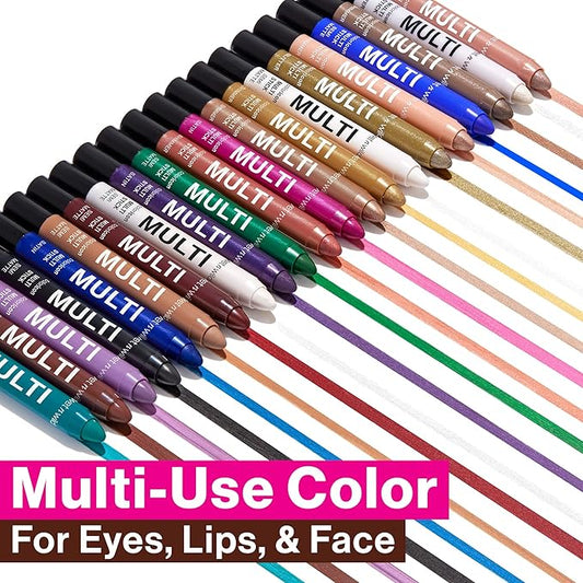 wet n wild Color Icon Cream Eyeliner Eyeshadow Multi-Stick, Moisturizing, Nourishing Velvety Cream-to-Powder Buildable & Blendable Formula, Cruelty-Free & Vegan - Cheat Day