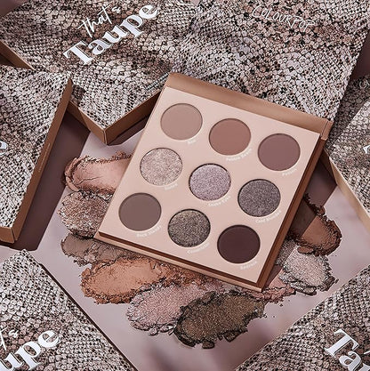 ColourPop That's Taupe Eyeshadow Palette - Cool-Toned Shadow Palette with Metallic and Matte Finishes - High-Pigment Eye Makeup with a Long-Wearing Formula (0.3 oz)