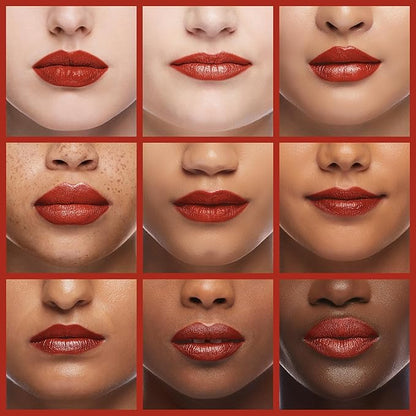 wet n wild Silk Finish Lipstick, Hydrating Rich Buildable Lip Color, Formulated with Vitamins A,E, & Macadamia for Ultimate Hydration, Cruelty-Free & Vegan - Cherry Frost