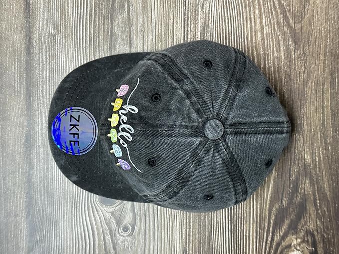 Embroidered Baseball Hats for Boys Girls