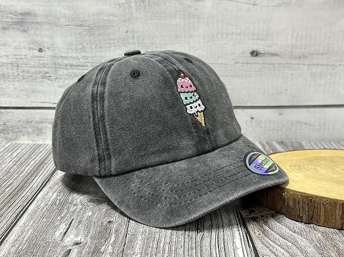 Embroidered Baseball Hats for Girls Boys