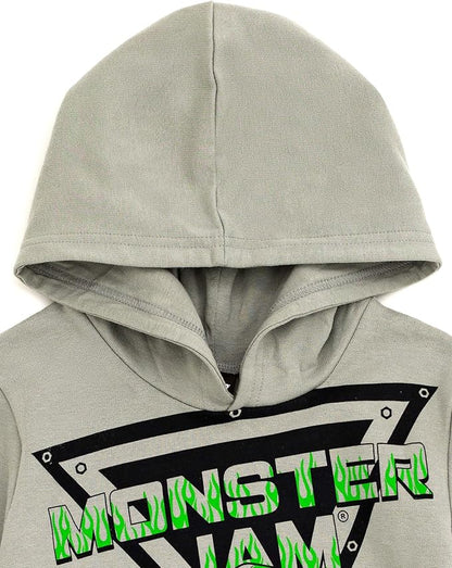 Monster Jam Grave Digger Monster Mutt Megalodon Fleece Pullover Hoodie & Pants Toddler to Big Kid