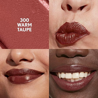 COVERGIRL Clean Lip Color, Warm Taupe, Satin Finish, Squalane, Avocado & Aloe, Carmine-Free, Non-Drying, 0.12oz