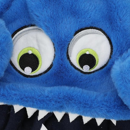 Bioworld Monster Face Youth Blue Hat with 3D Moveable Arms