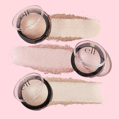 e.l.f., Baked Highlighter, Sheer, Shimmering, Hydrating, Blendable, Glides Oils, 0. 16 Oz