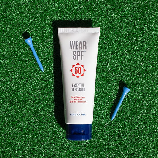 Essential Sunscreen SPF 50 Broad Spectrum Hybrid Lotion for Face and Body with Zinc Oxide to Reflect Harmful UVA/UVB Rays,3.4 oz