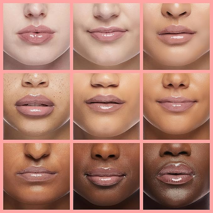 Forget the Filler Lip Plumping Line Smoothing Gloss - Cherry Vanilla - Premium Volumizing Lip Gloss with Natural Ingredients Designed to Plump, Firm, and Hydrate Lips 0.11 oz