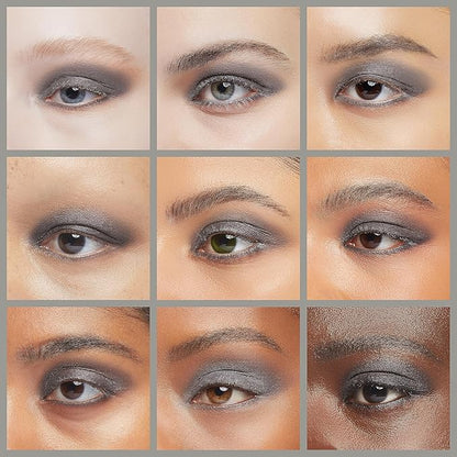 ISMINE Single Eyeshadow Powder Palette Matte Grey, High Pigment, Longwear Single Grey Eye Makeup for Day & Night (#03)