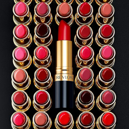 Revlon Super Lustrous Lipstick, Creamy Formula For Soft, Fuller-Looking Lips, Moisturized Feel, 672 Brazilian Tan, 0.15 oz