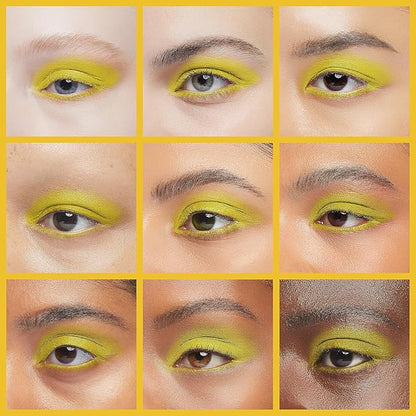 IS'MINE Single Eyeshadow Powder Palette High Pigmented Vegan Yellow Matte Eye shadow Makeup Singles (#11)