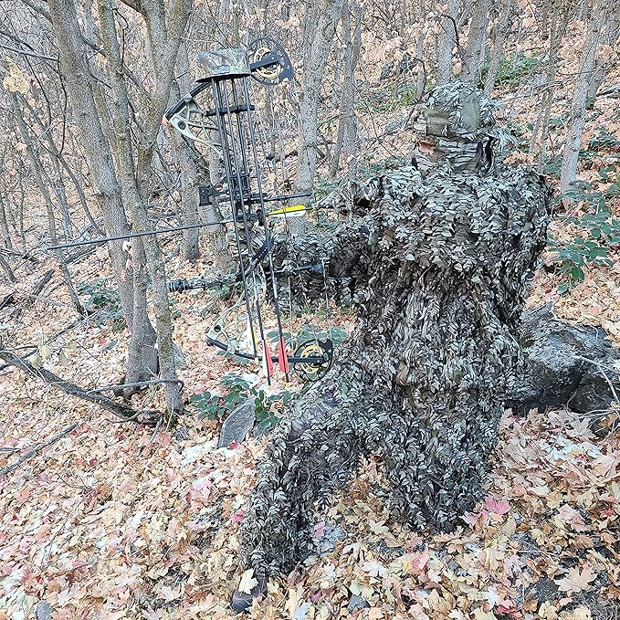 Mossy Oak Break-Up Camo Face Mask Rear Facing Hat for Hunting, Officially Licensed Camouflage